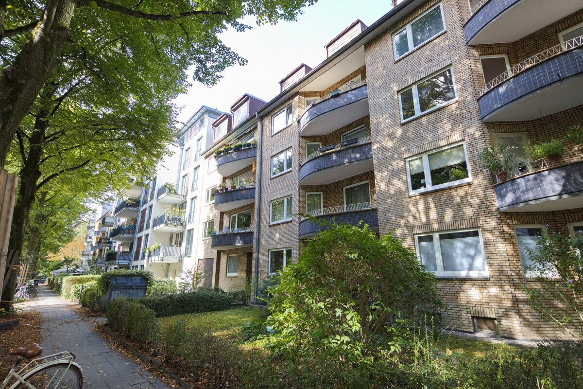 Immobilienangebot - Hamburg - Haus_Wohnung - Vermietete 2-Zimmer-Wohnung in idyllischer Lage im Süden von Hamburg Eimsbüttel
