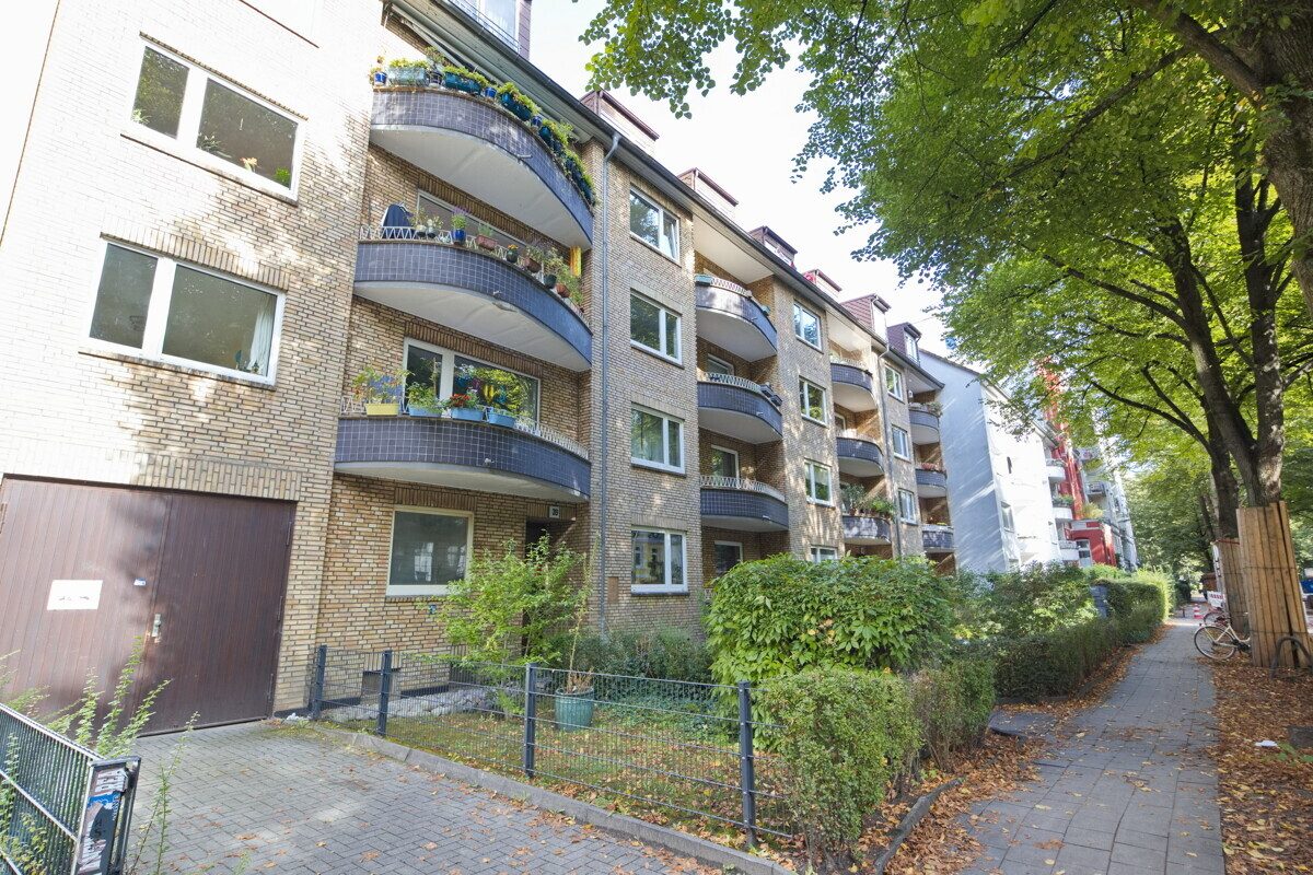 Immobilienangebot - Hamburg - Haus_Wohnung - Vermietete 2-Zimmer-Wohnung in idyllischer Lage im Süden von Hamburg Eimsbüttel