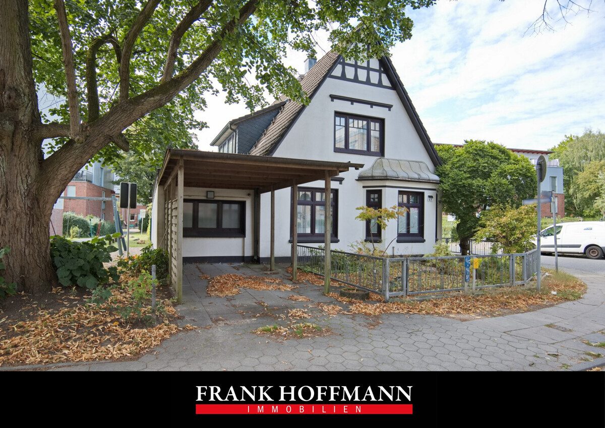 Immobilienangebot - Hamburg - Haus_Wohnung - Gepflegtes Einfamilienhaus mit Einliegerwohnung und Carport in Hamburg-Bramfeld