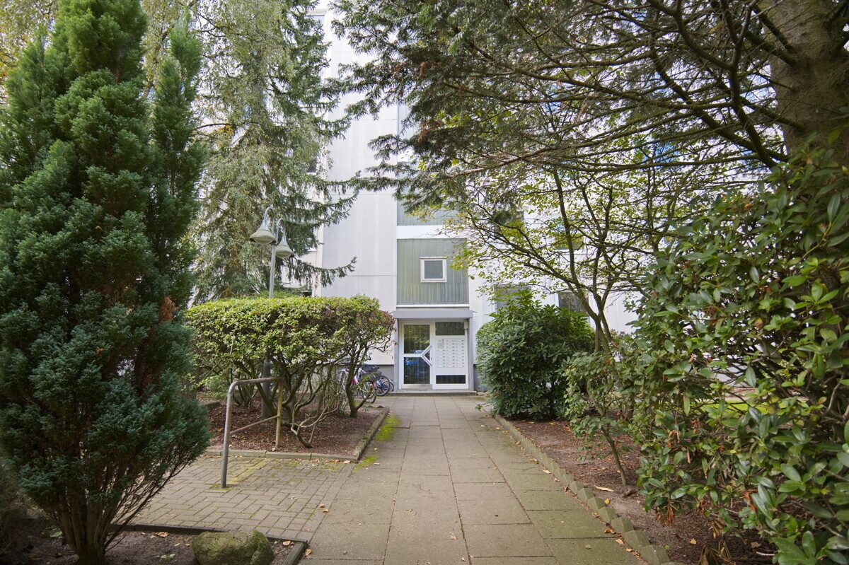 Außenansicht_2 Immobilienangebot - Hamburg - Haus_Wohnung - Gut geschnittene 3-Zimmer-Wohnung mit Ausblick in Hamburg Steilshoop