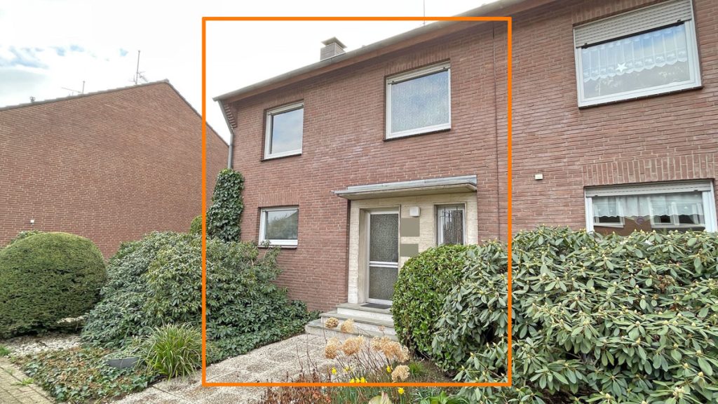 Volksbank Immobilien Niederrhein GmbH - Immobilienangebot - Duisburg / Kaldenhausen - Alle - Attraktiv und großzügig: Gepflegtes Reihenendhaus in Duisburg-Kaldenhausen zum Verkauf!