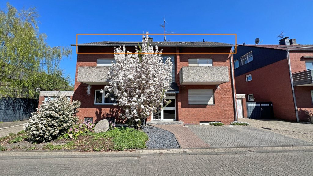 Volksbank Immobilien Niederrhein GmbH - Immobilienangebot - Dinslaken - Alle - Dachgeschosswohnung mit Stellplatz und Loggia in Dinslaken!