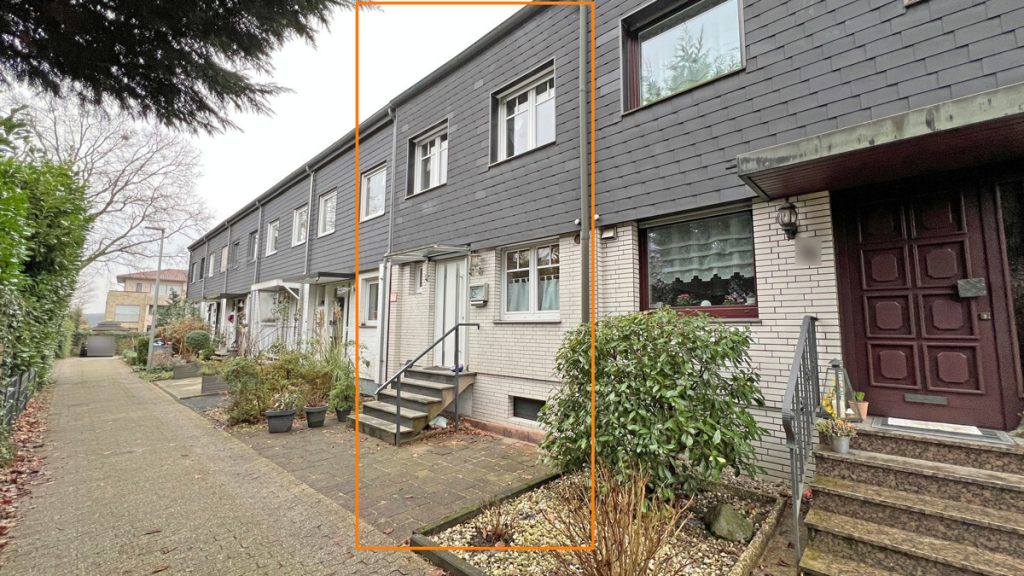 Volksbank Immobilien Niederrhein GmbH - Immobilienangebot - Oberhausen - Alle - Ihr Zuhause mit viel Komfort und Extras: Vermietetes Reihenmittelhaus in Oberhausen-Königshardt!