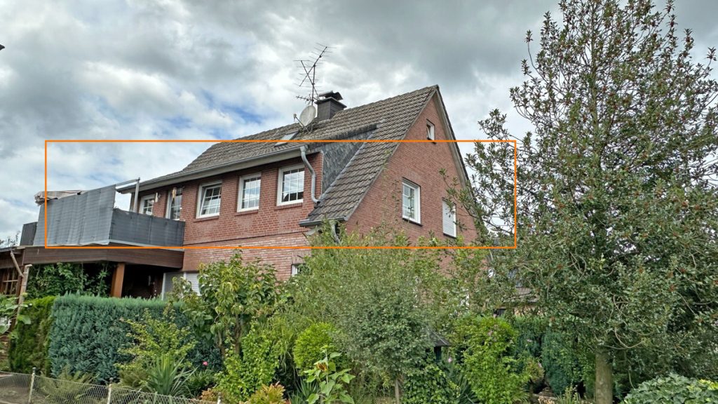 Volksbank Immobilien Niederrhein GmbH - Immobilienangebot - Rhede - Alle - Charmante Maisonettewohnung mit großem Balkon in Rhede-Vardingholt!