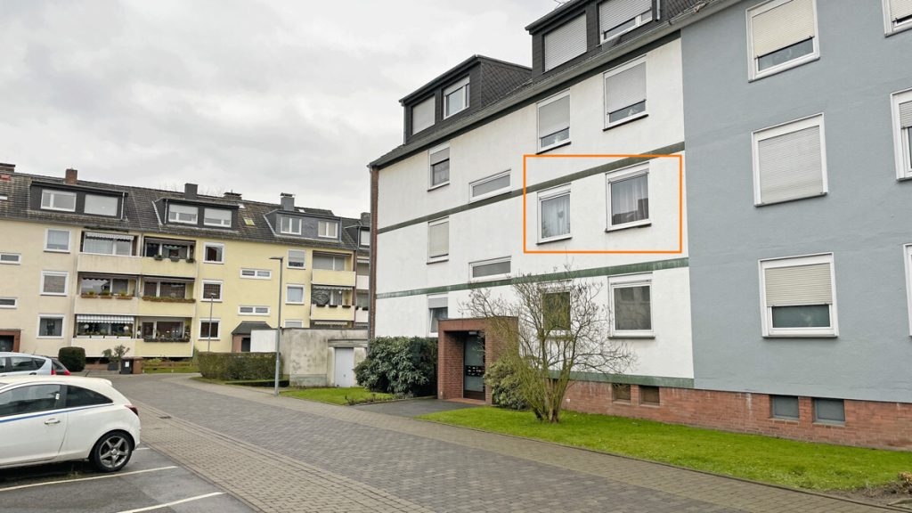 Außenansicht Volksbank Immobilien Niederrhein GmbH - Immobilienangebot - Neukirchen-Vluyn - Alle - Kapitalanlage mit sicherer Mieterin:
Charmante Wohnung in Neukirchen-Vluyn!