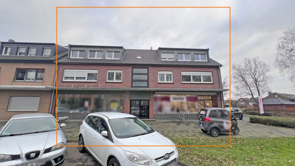 Volksbank Immobilien Niederrhein GmbH - Immobilienangebot - Rheinberg / Ossenberg - Alle - Voll vermietetes 6-Parteien-Wohn- und Geschäftshaus mit 9 Garagen in Rheinberg-Ossenberg!