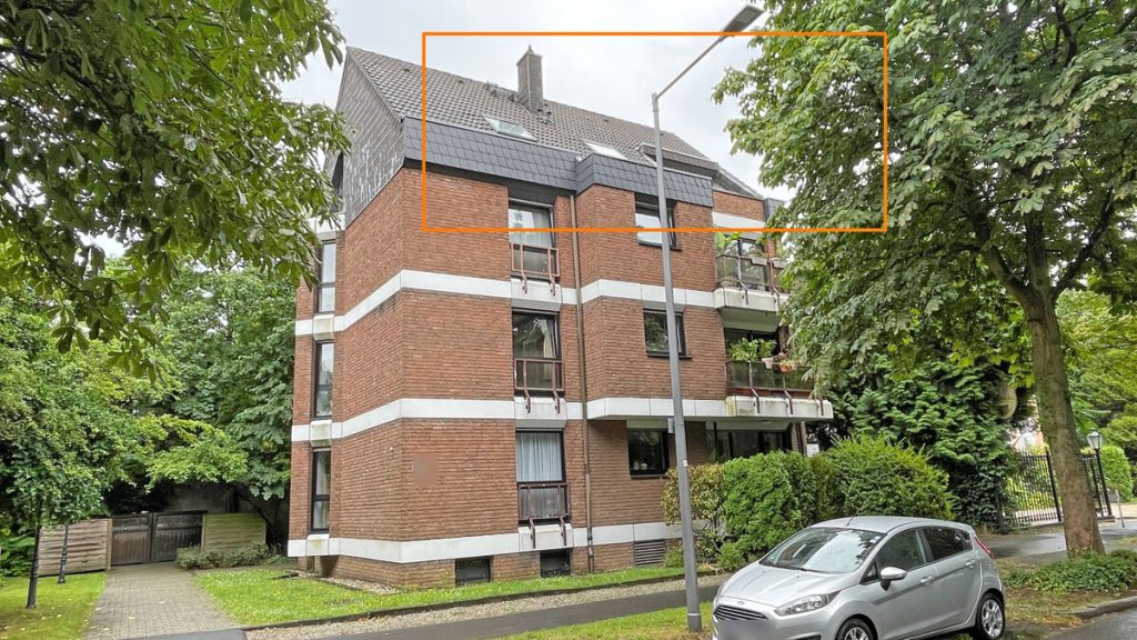 Volksbank Immobilien Niederrhein GmbH - Immobilienangebot - Krefeld - Alle - Charmante 2,5-Zimmer-Wohnung mit Balkon und Tiefgaragenstellplatz in beliebter Lage von Krefeld Bockum!