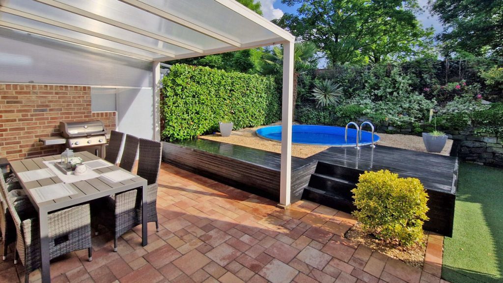 Volksbank Immobilien Niederrhein GmbH - Immobilienangebot - Rheinberg - Alle - Wohlfühlzuhause mit Stil – Doppelhaushälfte mit Pool, Sauna & Garten in Rheinberg-Budberg!