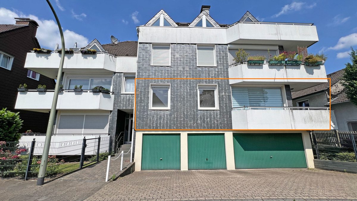 Volksbank Immobilien Niederrhein GmbH - Immobilienangebot - Duisburg - Alle - 3-Zimmer-Wohnung mit Balkon und Stellplatz in Duisburg-Neuenkamp