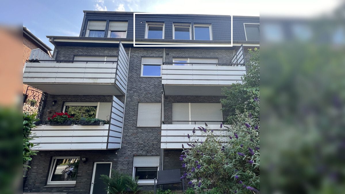 Volksbank Immobilien Niederrhein GmbH - Immobilienangebot - Dinslaken - Alle - Charmante Dachgeschosswohnung in gepflegter und ruhiger Lage von Dinslaken-Bruch!