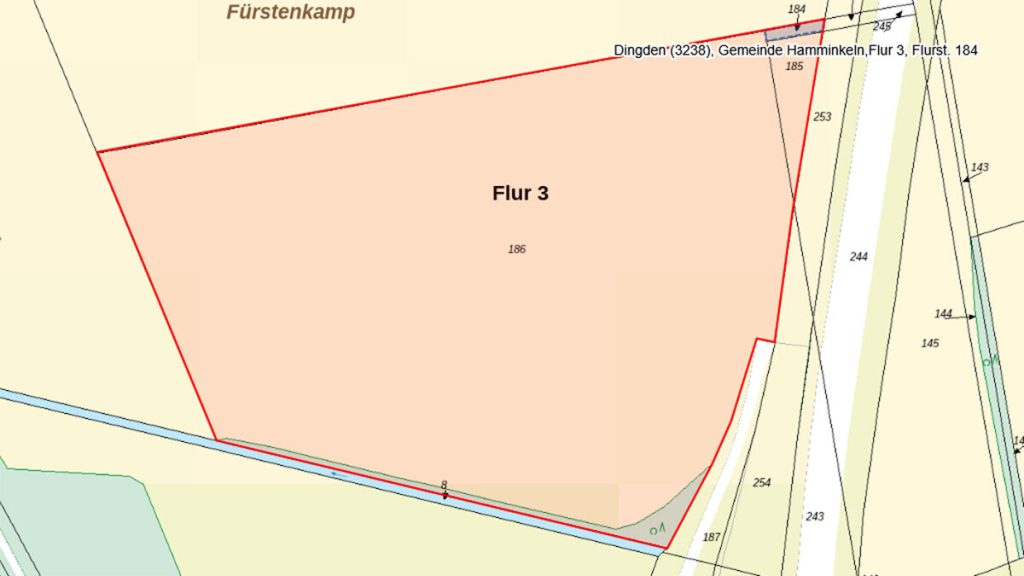 Volksbank Immobilien Niederrhein GmbH - Immobilienangebot - Hamminkeln - Grundstücke - Großzügige Ackerfläche (ca. 3,28 ha) im Naturpark Hohe Mark-Westmünsterland – Gemarkung Dingden