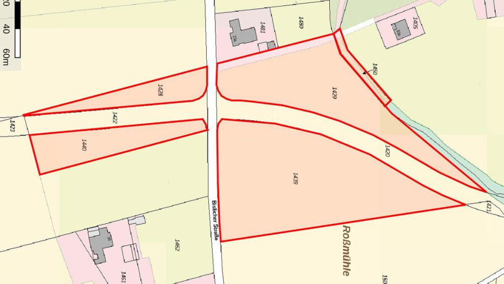 TIM-Online Flurstücke Volksbank Immobilien Niederrhein GmbH - Immobilienangebot - Hamminkeln - Grundstücke - Landwirtschaftliche Flächen mit rd. 1,90 ha in Hamminkeln – Paketverkauf