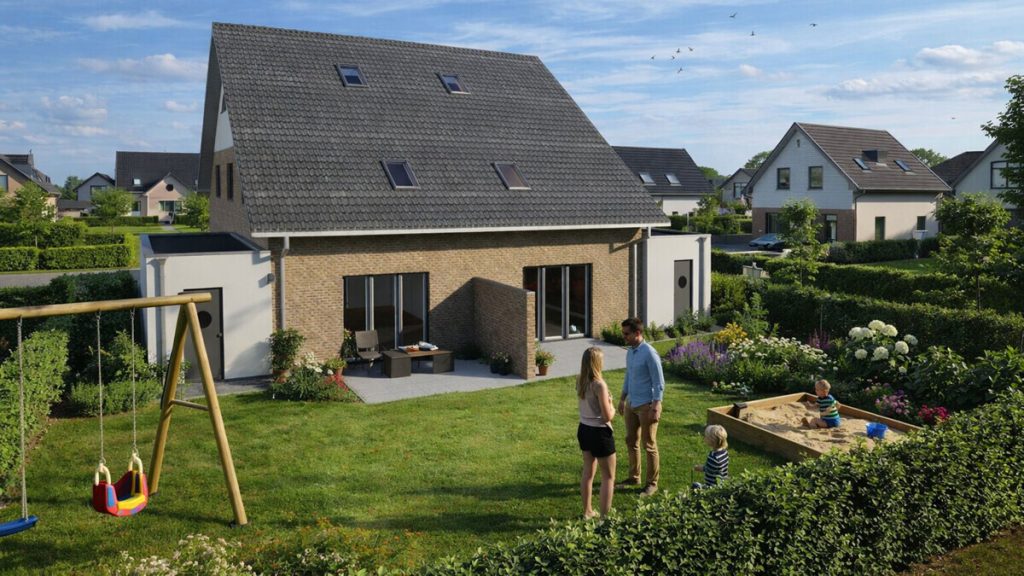 Volksbank Immobilien Niederrhein GmbH - Immobilienangebot - Voerde - Alle - Doppelhaushälfte im Rhein-Lippe-Quartier Voerde: Klinker oder Putzfassade ganz nach Ihrem Geschmack