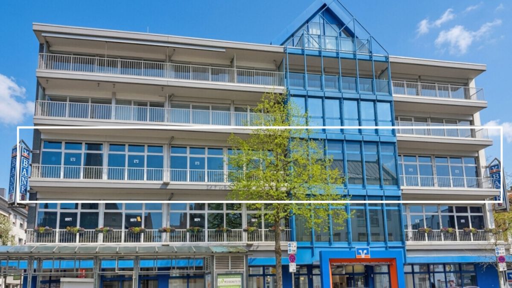 Volksbank Immobilien Niederrhein GmbH - Immobilienangebot - Wesel - Alle - Arbeiten im Herzen von Wesel - Büroeinheit im Gebäude der Volksbank!