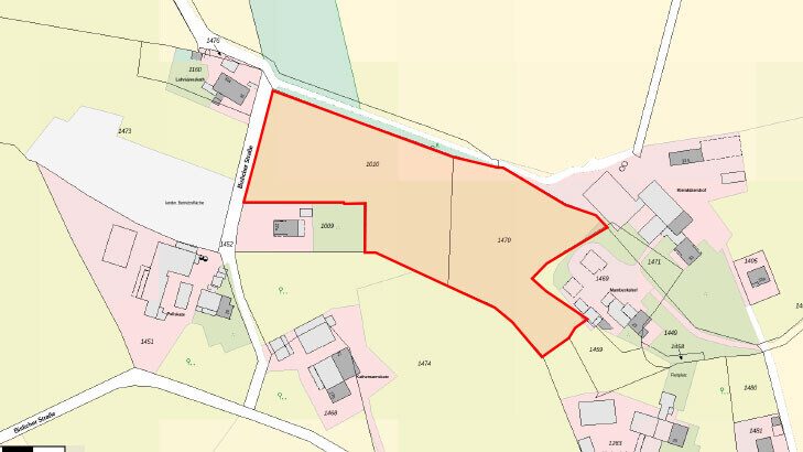 TIM-Online Flurstücke Volksbank Immobilien Niederrhein GmbH - Immobilienangebot - Hamminkeln - Grundstücke - Agrar-Duo in Hamminkeln: ca. 15.895 m² zusammenhängende landwirtschaftliche Fläche