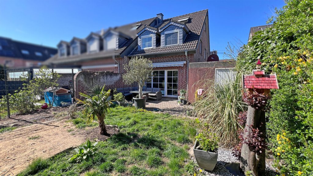 Volksbank Immobilien Niederrhein GmbH - Immobilienangebot - Rheinberg - Alle - Ihr neues Zuhause in Rheinberg: Modernes Reihenendhaus mit Garten, Garage & viel Platz für Familien!