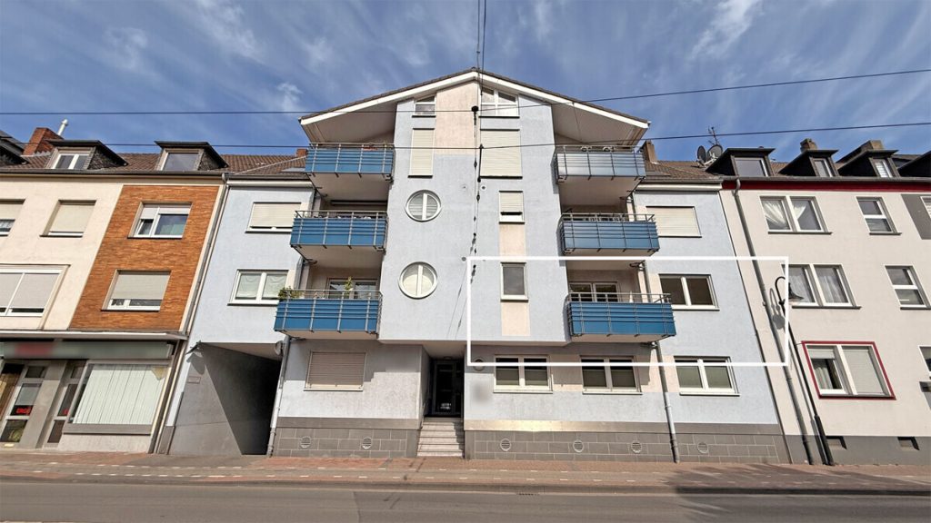 Außenansicht Volksbank Immobilien Niederrhein GmbH - Immobilienangebot - Dinslaken - Alle - Helle Eigentumswohnung mit Balkon nahe der Dinslakener Stadt!