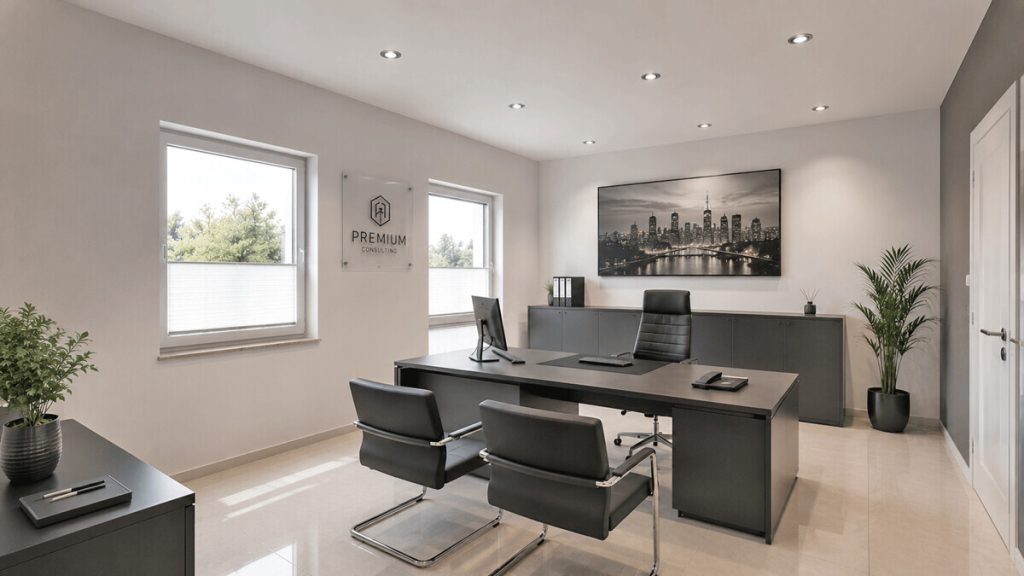 Volksbank Immobilien Niederrhein GmbH - Immobilienangebot - Moers - Alle - Genend: Gewerbeimmobilie in Bestlage – Arbeiten und Wohnen