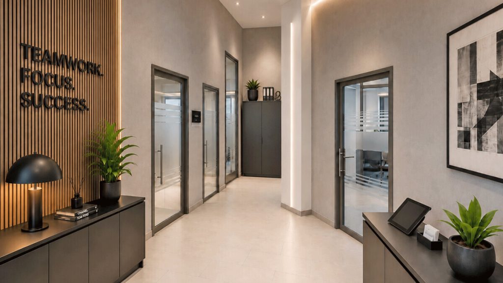Volksbank Immobilien Niederrhein GmbH - Immobilienangebot - Moers - Alle - Genend: Gewerbeimmobilie in Bestlage – Arbeiten und Wohnen