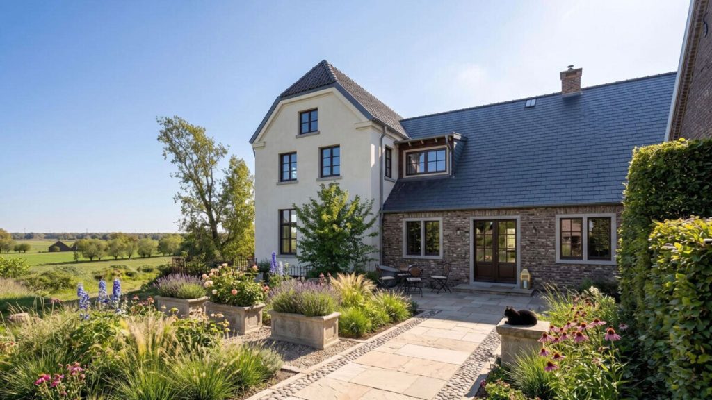 Volksbank Immobilien Niederrhein GmbH - Immobilienangebot - Hamminkeln - Alle - Historisches Gutshaus auf ehemaligem Freihof – außergewöhnliches Anwesen mit Weitblick über Brünen