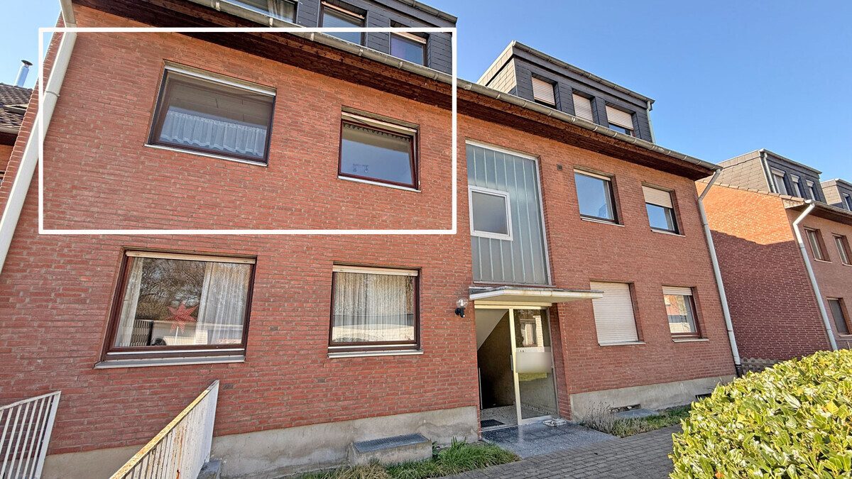 Volksbank Immobilien Niederrhein GmbH - Immobilienangebot - Dinslaken - Alle - Schön geschnittene Eigentumswohnung mit Balkon in Dinslaken-Bruch!
