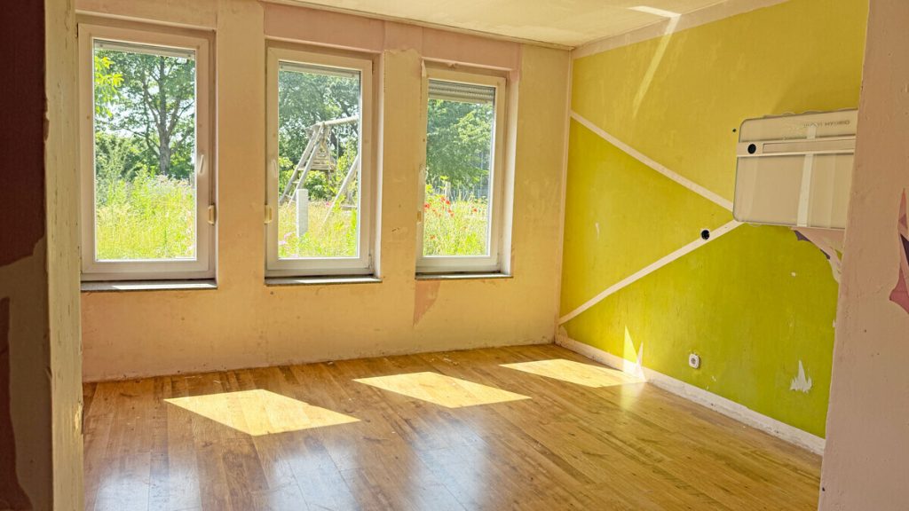 Volksbank Immobilien Niederrhein GmbH - Immobilienangebot - Wesel - Alle - Viel Platz für Ihre Ideen – Erdgeschosswohnung mit Garten, und Garage nahe des Rheins in Wesel!