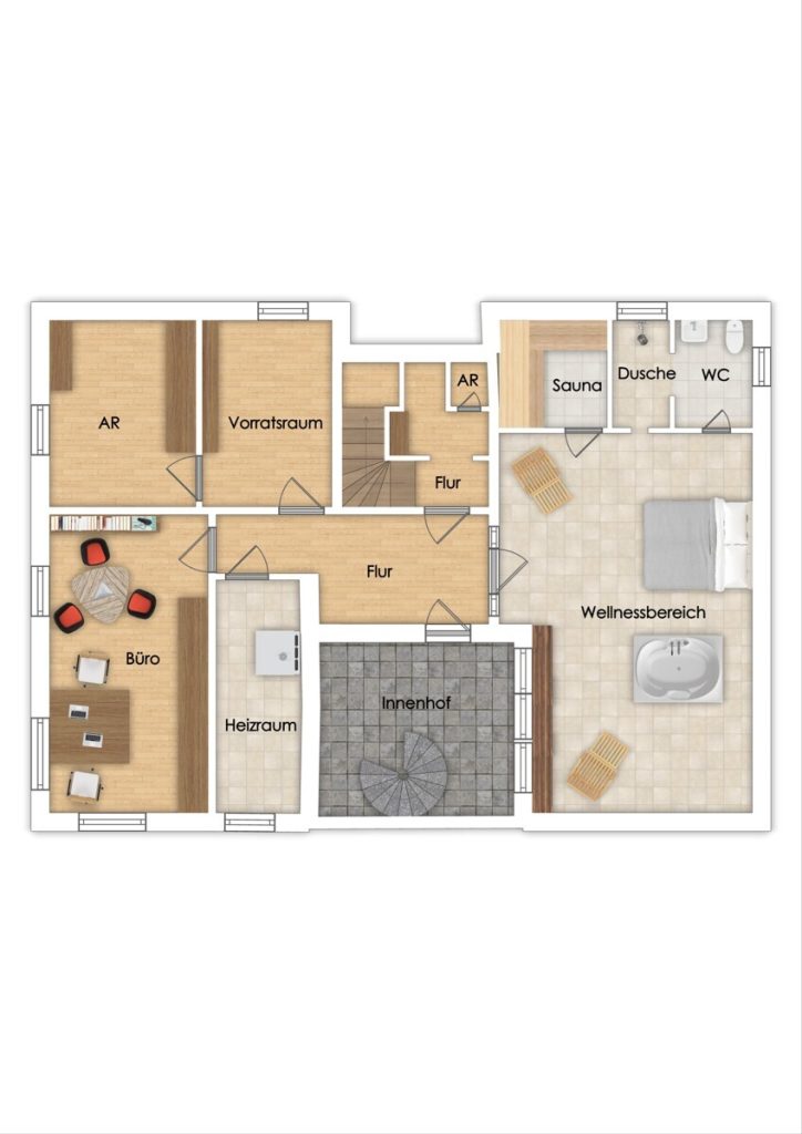 Volksbank Immobilien Niederrhein GmbH - Immobilienangebot - Sonsbeck - Alle - Für zwei Parteien oder allein: Luxuriöses Zweifamilienhaus im Herzen von Sonsbeck!
