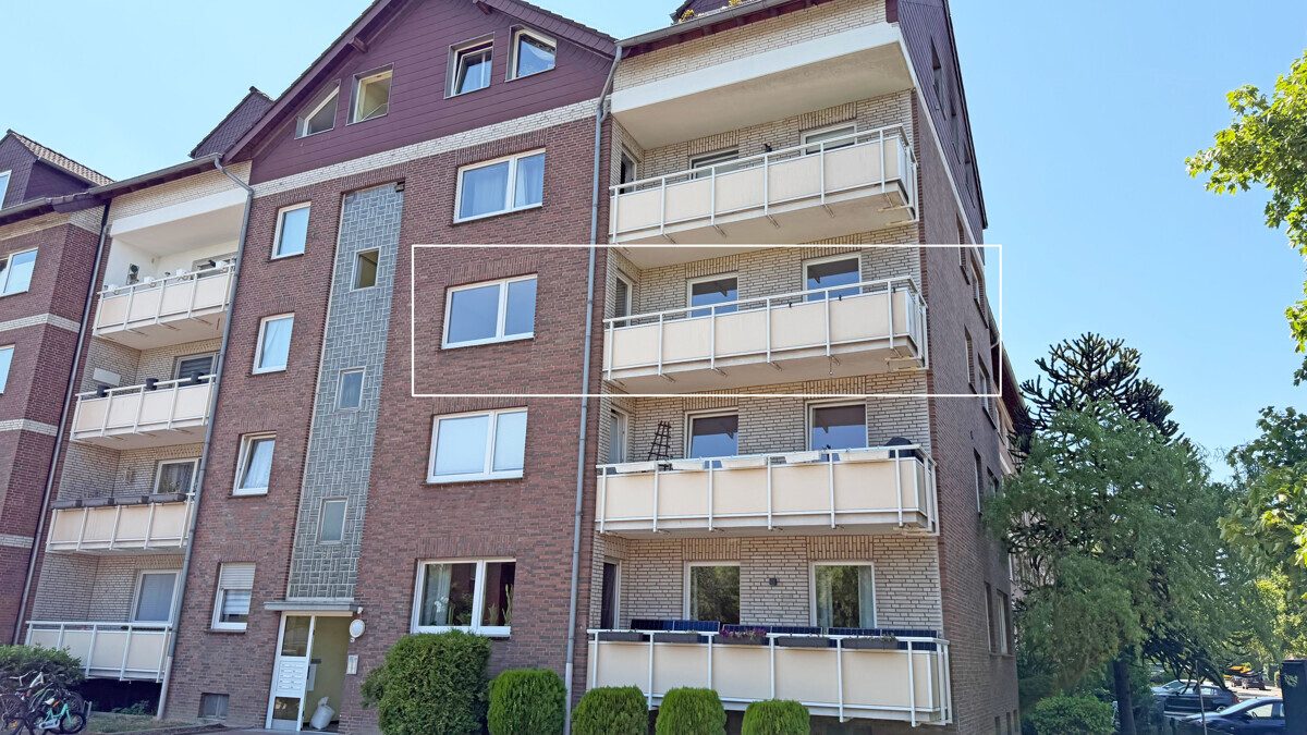 Volksbank Immobilien Niederrhein GmbH - Immobilienangebot - Voerde - Alle - Großzügige 4-Zimmer-Eigentumswohnung mit Balkon in Voerde!