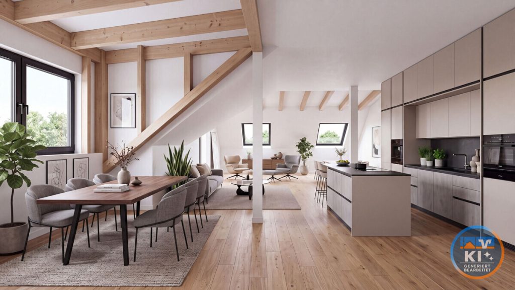 Volksbank Immobilien Niederrhein GmbH - Immobilienangebot - Wesel - Alle - Stilvoll wohnen am Diersfordter See – großzügiges ZFH mit saniertem Erdgeschoss und Ausbaupotenzial
