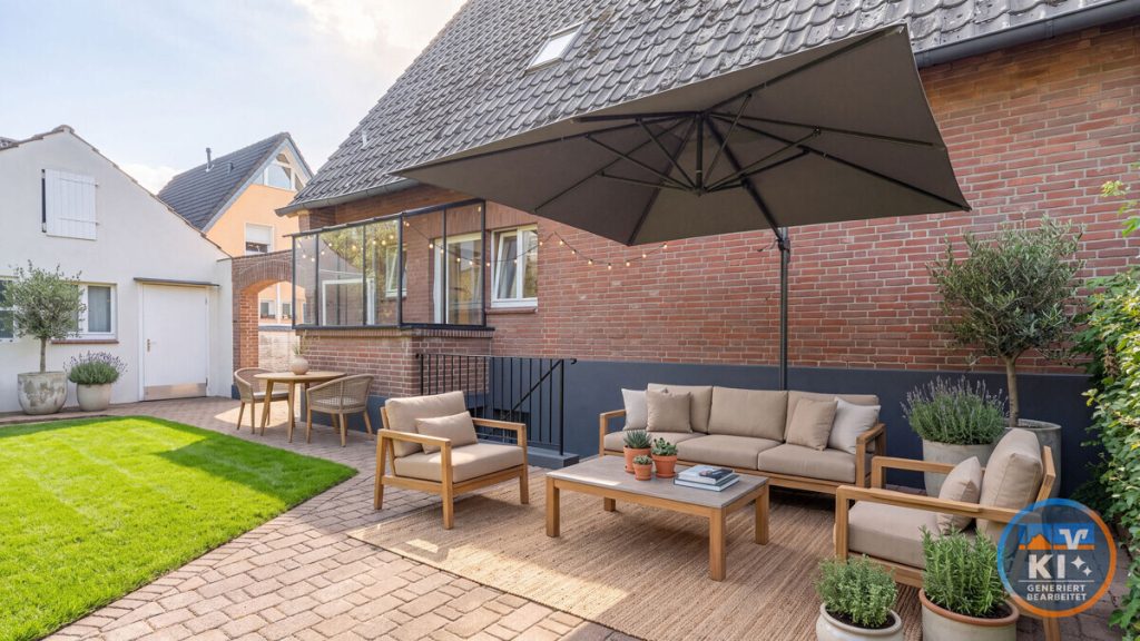 Volksbank Immobilien Niederrhein GmbH - Immobilienangebot - Wesel / Obrighoven - Alle - Hier können eigene Wohnideen entstehen – Einfamilienhaus mit großem Grundstück in Wesel-Obrighoven!