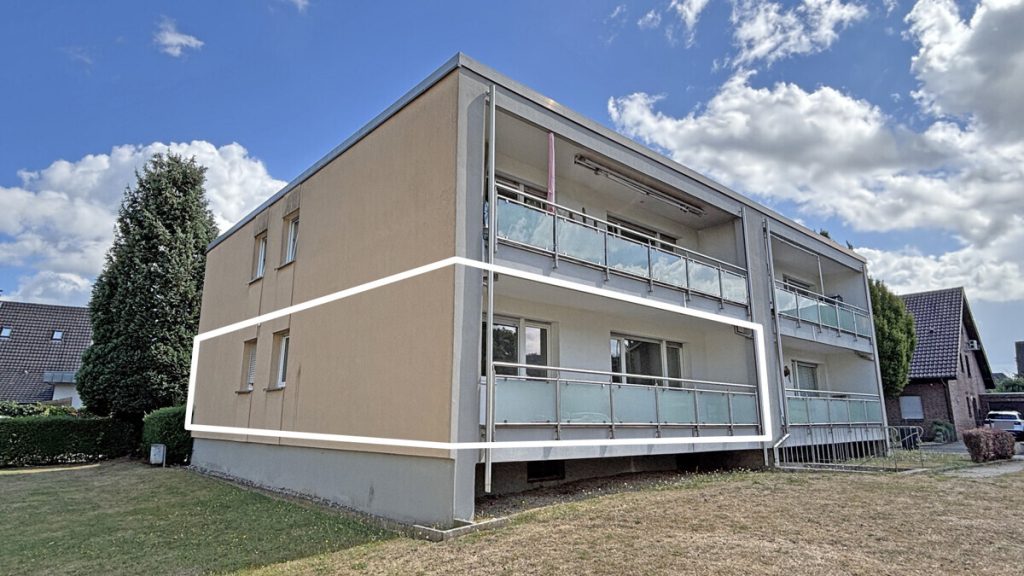 Volksbank Immobilien Niederrhein GmbH - Immobilienangebot - Xanten - Alle - 4-Zimmer-Eigentumswohnung in Xanten-Hochbruch mit praktischem Grundriss und eigenem Stellplatz!