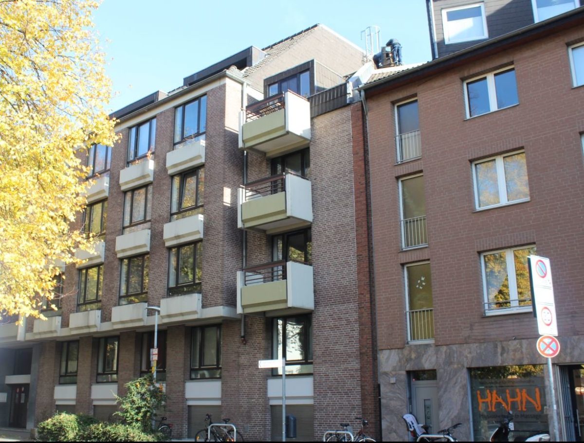 Immobilienangebot - Aachen - Wohnen - Gut geschnittenes Studentenappartement mit Balkon und Tiefgaragenstellplatz in direkter Uni Nähe