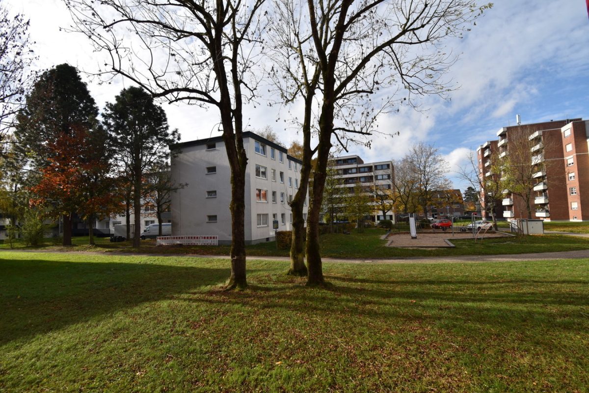Immobilienangebot - Würselen - Wohnen - Bezugsfreie Dreizimmerwohnung mit großem Balkon am Rande der Würselener City