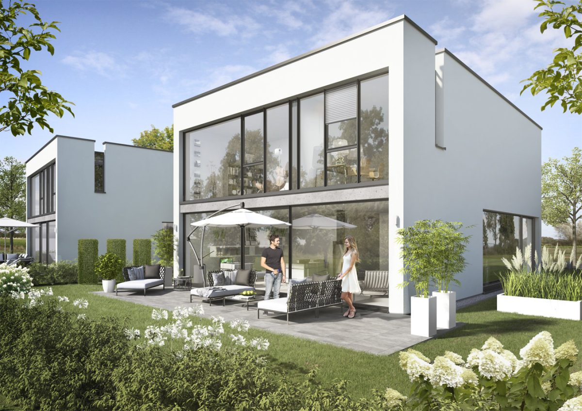 Immobilienangebot - Aachen - Wohnen - Freistehendes Neubau-Einfamilienhaus in Richterich