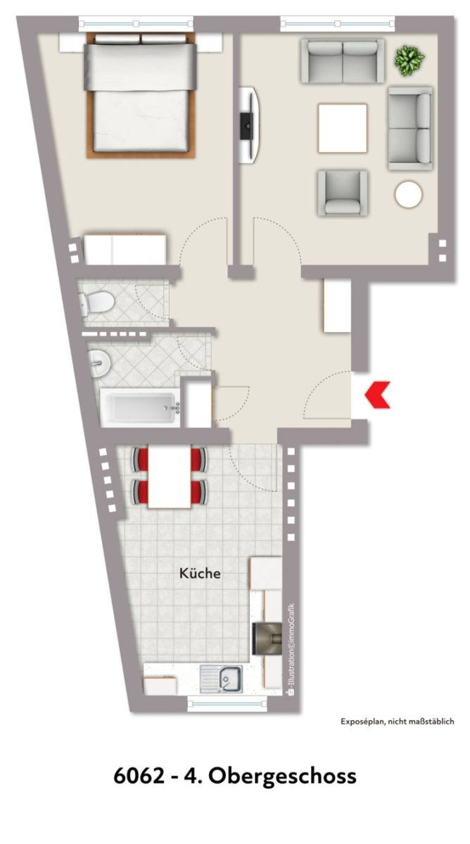 Immobilienangebot - Aachen - Wohnen - Solide Kapitalanlage!
Gepflegte, langjährig vermietete Zweizimmerwohnung in Forst