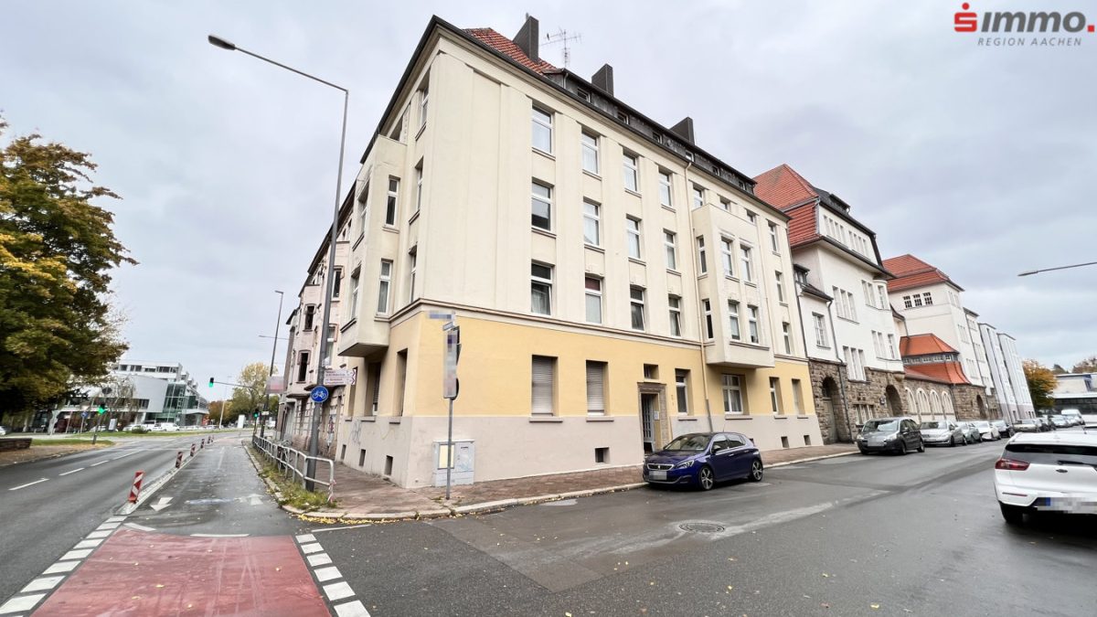 Immobilienangebot - Aachen - Wohnen - Solide Kapitalanlage!
Vermietete 2-Zimmerwohnung in ansprechendem Baudenkmal am Blücherplatz
