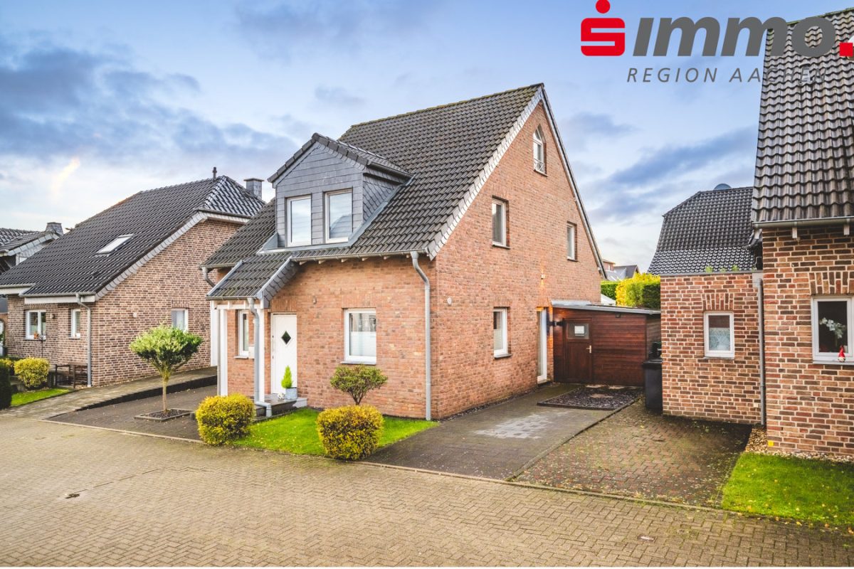 Immobilienangebot - Eschweiler - Wohnen - Freistehendes, neuwertiges Einfamilienhaus in bevorzugter Wohnlage