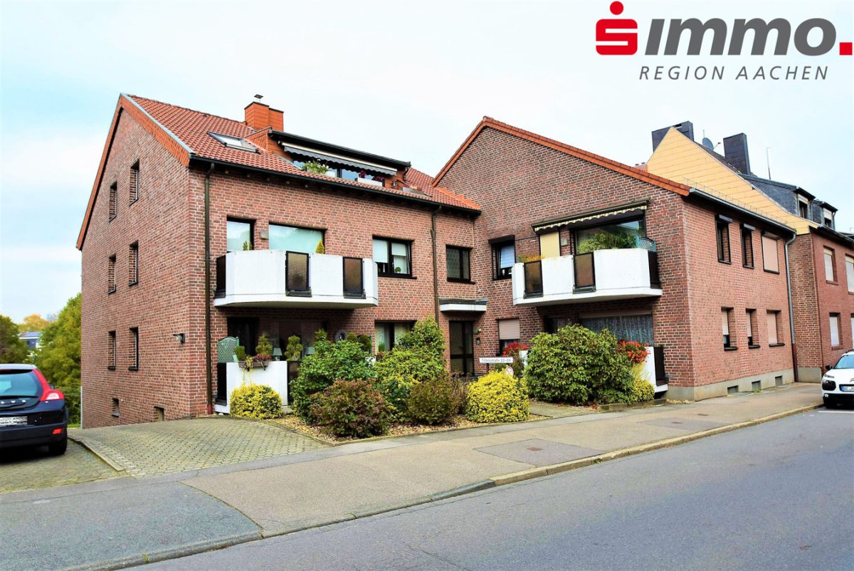 Immobilienangebot - Würselen - Wohnen - Solide vermietete Eigentumswohnung mit Balkon in zentraler Lage
