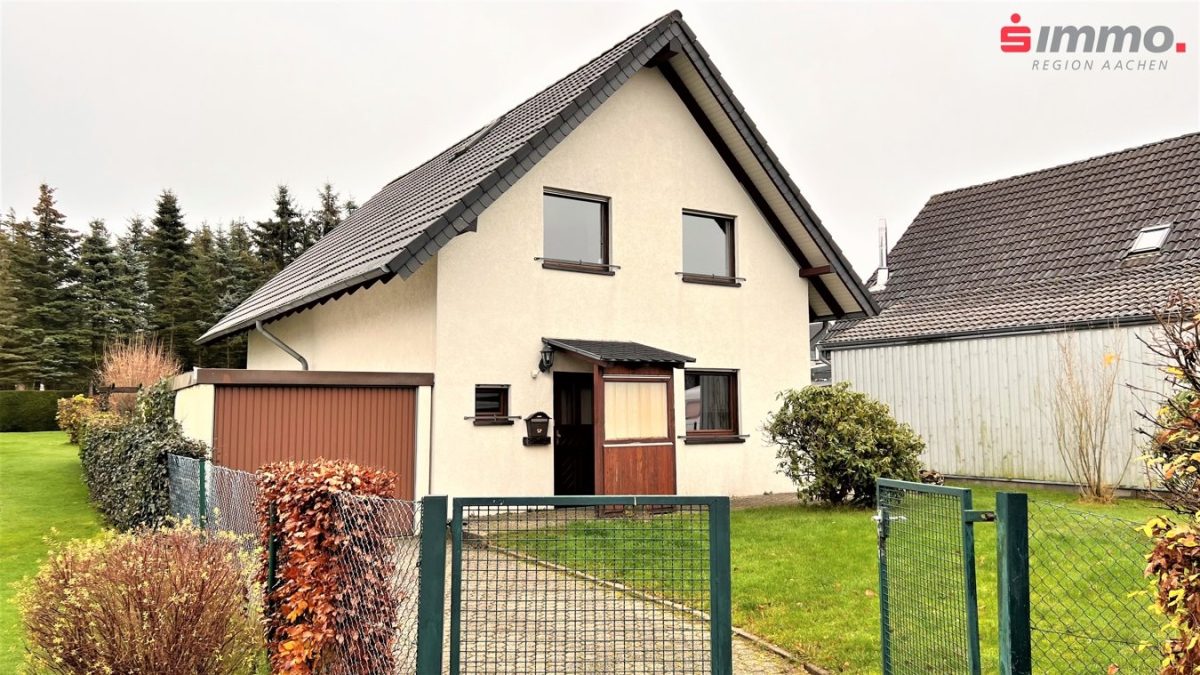 Immobilienangebot - Monschau - Wohnen - Freistehendes Einfamilienhaus in 
familienfreundlicher Lage