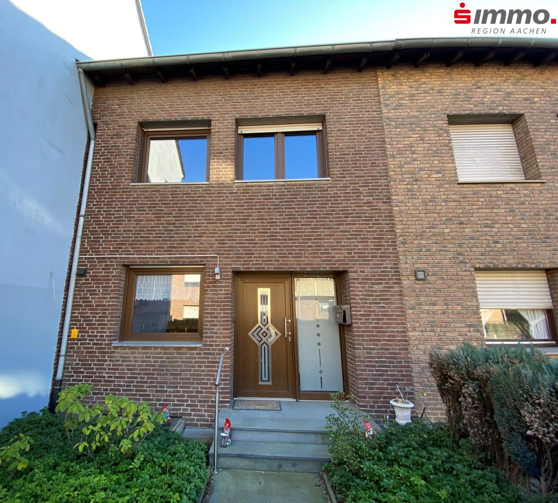 Immobilienangebot - Alsdorf - Wohnen - Gepflegtes Einfamilienhaus mit Garage und Stellplatz
am Stadtrand von Alsdorf