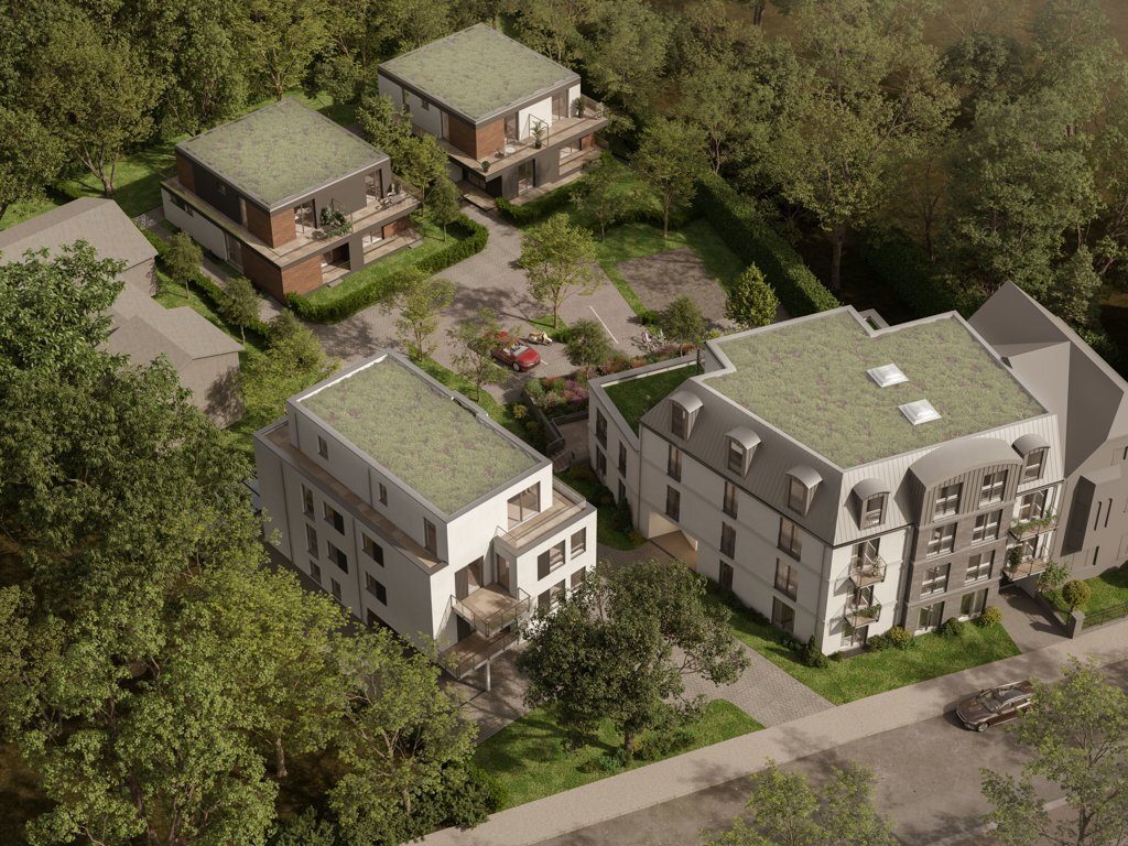 Immobilienangebot - Aachen - Wohnen - Hochwertige 3-Zimmer-Neubauwohnung mit Balkon in Aachen-Laurensberg