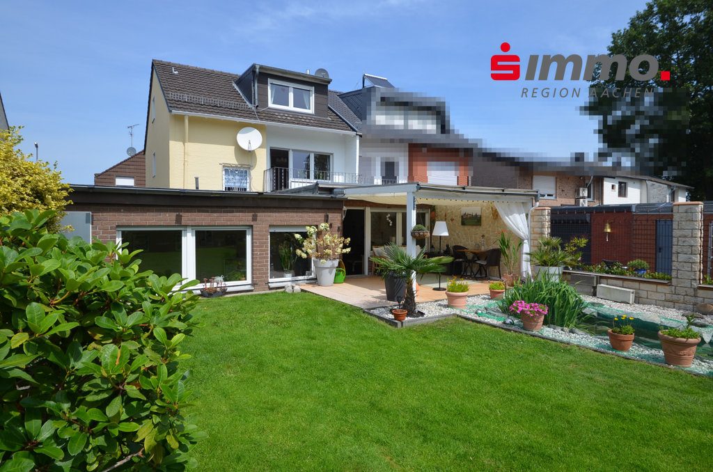 Immobilienangebot - Alsdorf - Wohnen - Großzügiges Einfamilienhaus mit Garage und traumhafter Sonnenterrasse