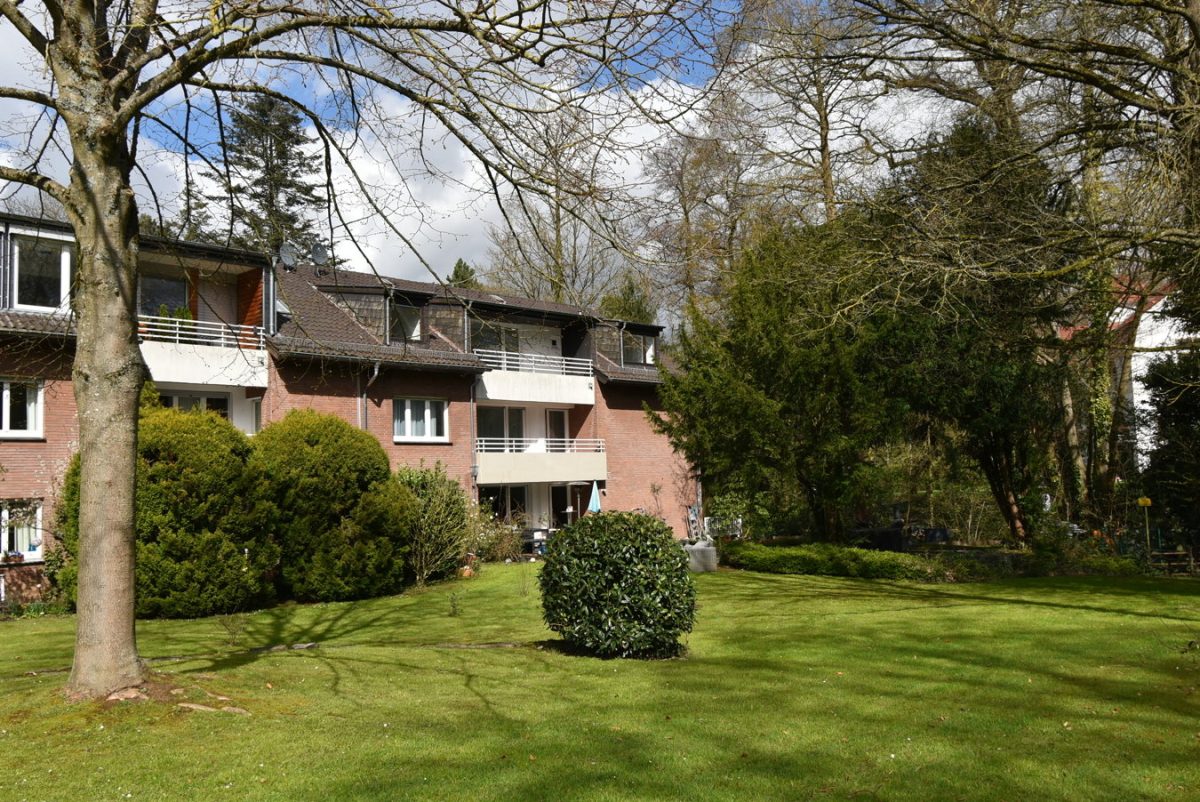 Immobilienangebot - Aachen - Wohnen - Bezugsfreie 4-Zimmerwohnung mit TG-Stellplatz und 2 Balkonen in idyllischer Lage am Kupferbach