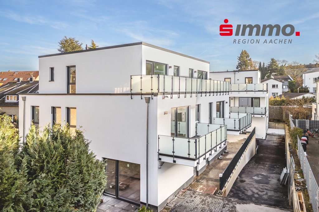Immobilienangebot - Aachen - Renditehäuser - Neubau-MFH mit 24 Wohnungen und 18 TG-Stellplätzen in beliebter Wohnlage Nähe Campus/RWTH