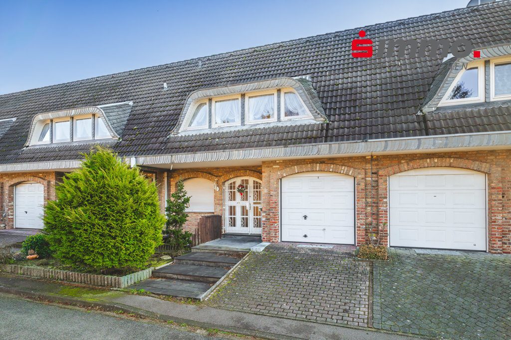 Immobilienangebot - Aachen - Wohnen - Reihenmittelhaus mit Garage und Garten in ruhiger Anliegerstraße