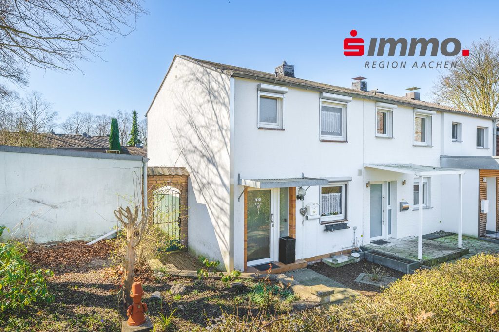 Immobilienangebot - Aachen - Wohnen - Saniertes Reihenendhaus in bester Burtscheider-Wohnlage