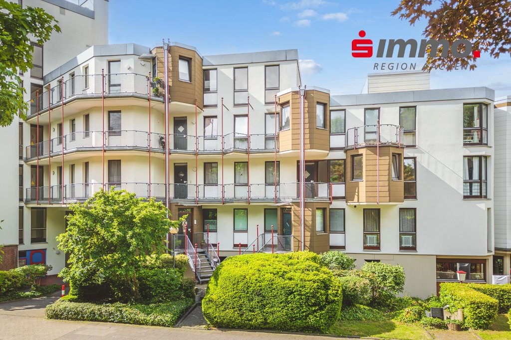 Immobilienangebot - Aachen - Wohnen - Bezugsfreie 3-Zimmerwohnung mit großem Balkon und PKW-Stellplatz zwischen Steppenberg und Klinikum