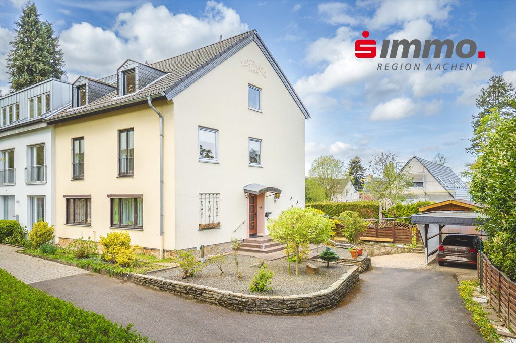 Immobilienangebot - Aachen - Wohnen - Wohntraum in Bestlage. Bezugsfreies 2-3 Familienhaus am Aachener Eismännchen -Siegel-