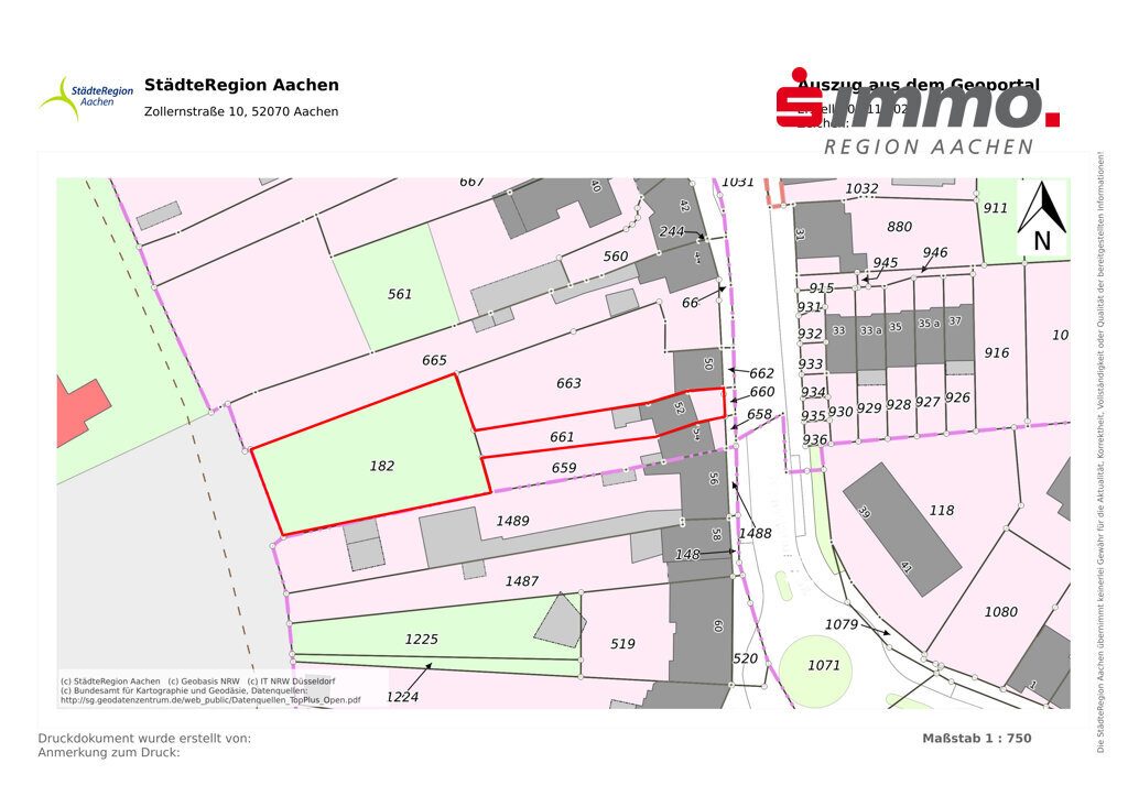 Immobilienangebot - Würselen - Wohnen - Kleines Einfamilienhaus mit riesigem Grundstück im Schatten von St. Sebastian