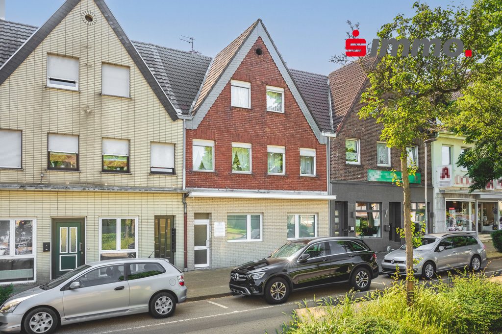 Immobilienangebot - Herzogenrath - Wohnen - Gepflegtes Wohn- und Geschäftshaus mit langjährig vermieteten Praxisräumen und bezugsfreier Wohnung